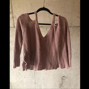 L.A. Hearts v-neck sweater